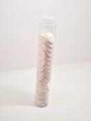 Tube of White 2cm Buttons