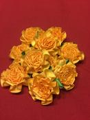 Yellow Fabric Flowers