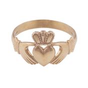 Ladies Gold Claddagh Ring