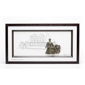Molly Malone - Framed Bronze (Teak)