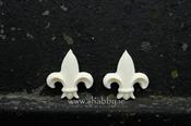 Small Fleur de Lis Pair