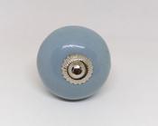 KOH00101 Solid Blue Grey Knob