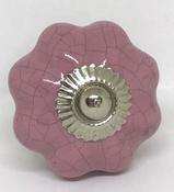 KOH3 Pink Crackle Pumpkin Knob