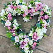 Pink Open Heart Tribute