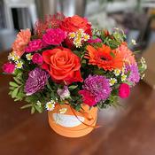 Amber Bloom Hatbox