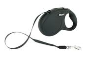 Flexi Classic Tape Extendable Lead 5m - Black Small image