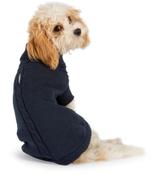 Ancol Cable Knit Dog Jumper Blue image