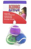 Kong Cat Tennis Balls with Bells - 3pk image