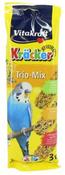 Vitakraft Budgie Trio-Mix 3pk - Orange, Kiwi &amp; Banana image