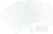 Trixie Indoor Rabbit/Guinea Pig Enclosure Extension Elements - 4 Panels with Fixing Accessories image
