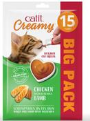 Catit Creamy Treats Chicken &amp; Lamb - 15pk