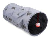 Ancol Foldable Cat Play Tunnel Blue - 50cm image