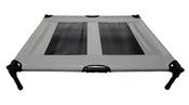 Pawise Raised Comfort Bed Grey - 91 x 76cm image