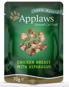 Applaws Chicken Breast with Asparagus Pouch - 70g