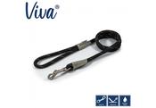 Viva Rope Lead - Reflective - Black image