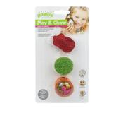 Pawise Small Animal Wood And Loofah Set image