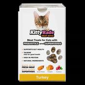 KittyRaid Turkey Meat Bites for Cats - with Prebiotics and Superfoods image