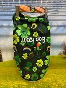Green Lucky Dog Tshirt image