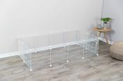 Trixie Indoor Rabbit/Guinea Pig Enclosure - 140 x 35 x 70cm with  Additional Set of Panels image