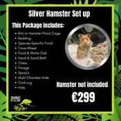 Silver Hamster Setup - Hamster Not Included image
