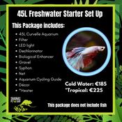 45 Litre Tropical Aquarium Complete Setup image