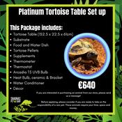 Platinum Tortoise Table Set Up image