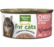 Natures Menu Chicken with Salmon and Tuna 85g image