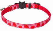 Pink &amp; Red Fruit Cat Collar image