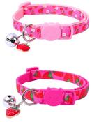 Pink Fruit Cat Collar image