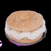 Rustle N Squeak Bagel Enrichment Toy image
