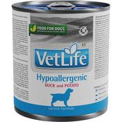 VetLife Dog Wet Hypoallergenic Duck with Potato 30g image