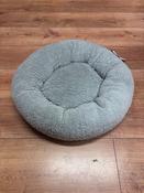 Hem&amp;Boo Luxury Boucle Fleece Pet Bed Grey image
