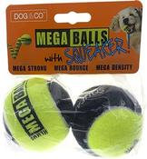 Hem&amp;Boo Mega Balls Squeaker Tennis Balls (2.5") image