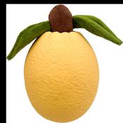 Lemon Latex Plush Dog Toy image