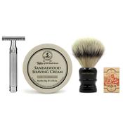 Luxury Safety Razor &amp; Brush Starter Kit image