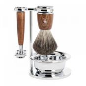Muhle Rytmo 4 Piece Safety Razor Set Ash image