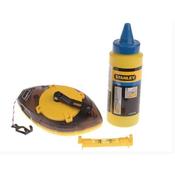 Stanley Power Winder Chalk Line 30m Chalk &amp; Level   image