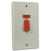 45 Amp Double Cooker Switch With Neon   image