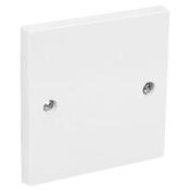 Snigle Socket Blank Plate With Screws  