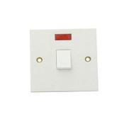 20 Amp Double Pole Switch With Neon   image