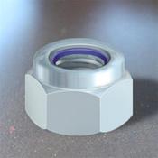 Timco Hexagon Nylon Lock Nuts 10mm Pack Of 4   image