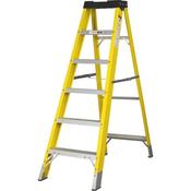 6 Step Single-Sided Fibreglass Step Ladder  