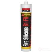 Soudal Fire Silicone B1 FR White 300ml image