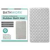 Bathworx Premium Antibacterial Rubber Bath Mat
