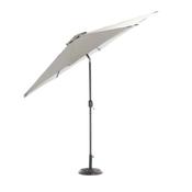 Parasol Aluminum 3 Metre Crank And Tilt Grey image