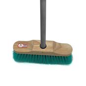 Varian 10" Soft House Brush Metal  Handle