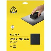 Kronenflex Sandpaper for Metal 60 Grit (Pack of 5) 