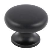 Flat Top Knobs 32mm  Black