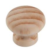 Pine Door Knobs Lacquered and Drilled 30mm 