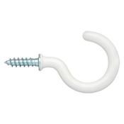 White Cup Hooks 1.5"